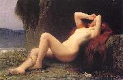 Lefebvre, Jules Joseph Mary Magdalen in the Grotto oil painting on canvas